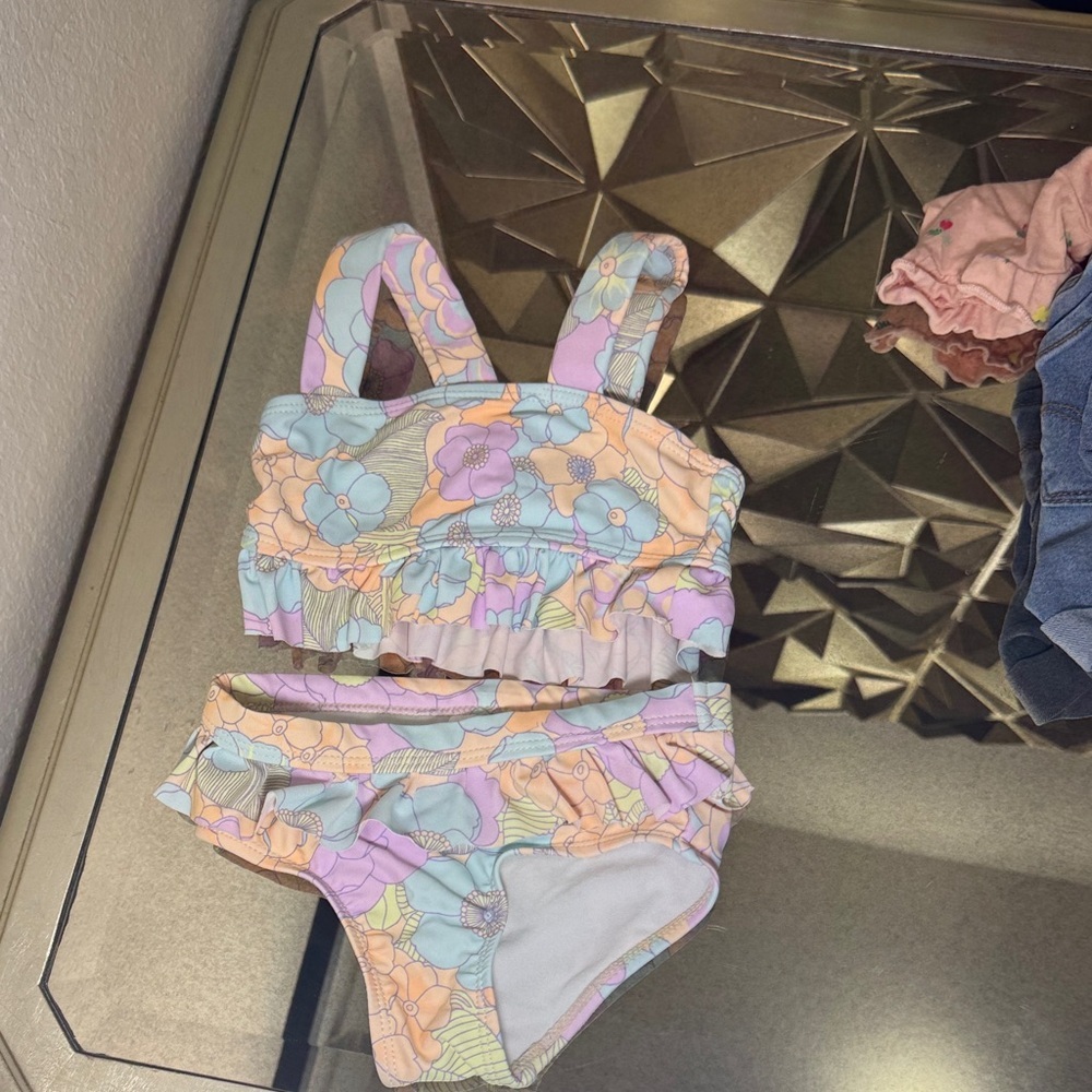 Floral Baby Bikini‎ Set pj and outfit